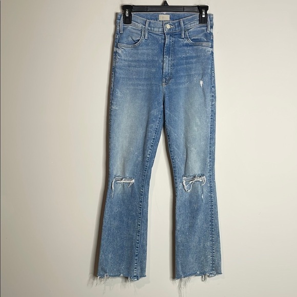 MOTHER | The Hustler Ankle Chew Jeans Size 27 Distressed Details - Picture 1 of 8